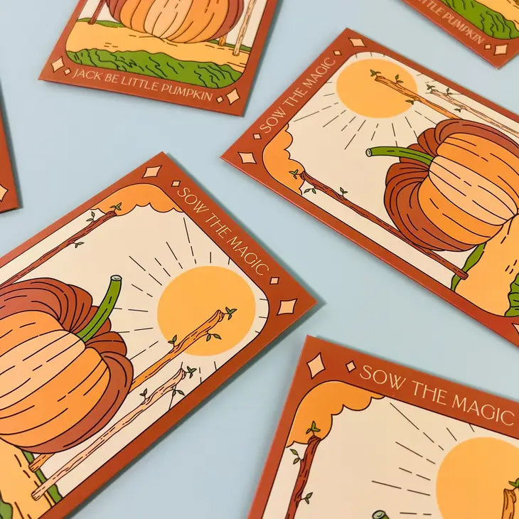 Jack Be Little Pumpkin Tarot Seed Packet