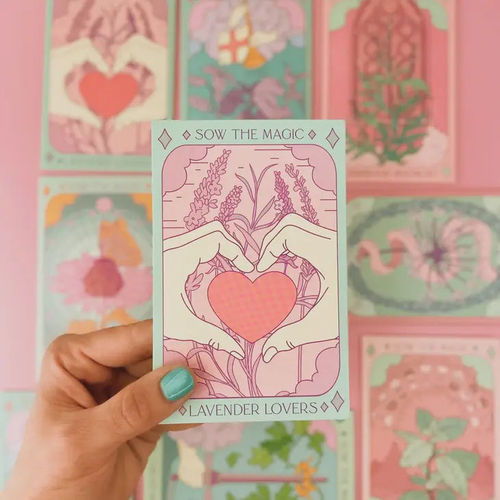 Lavender Lovers Tarot Seed Packet