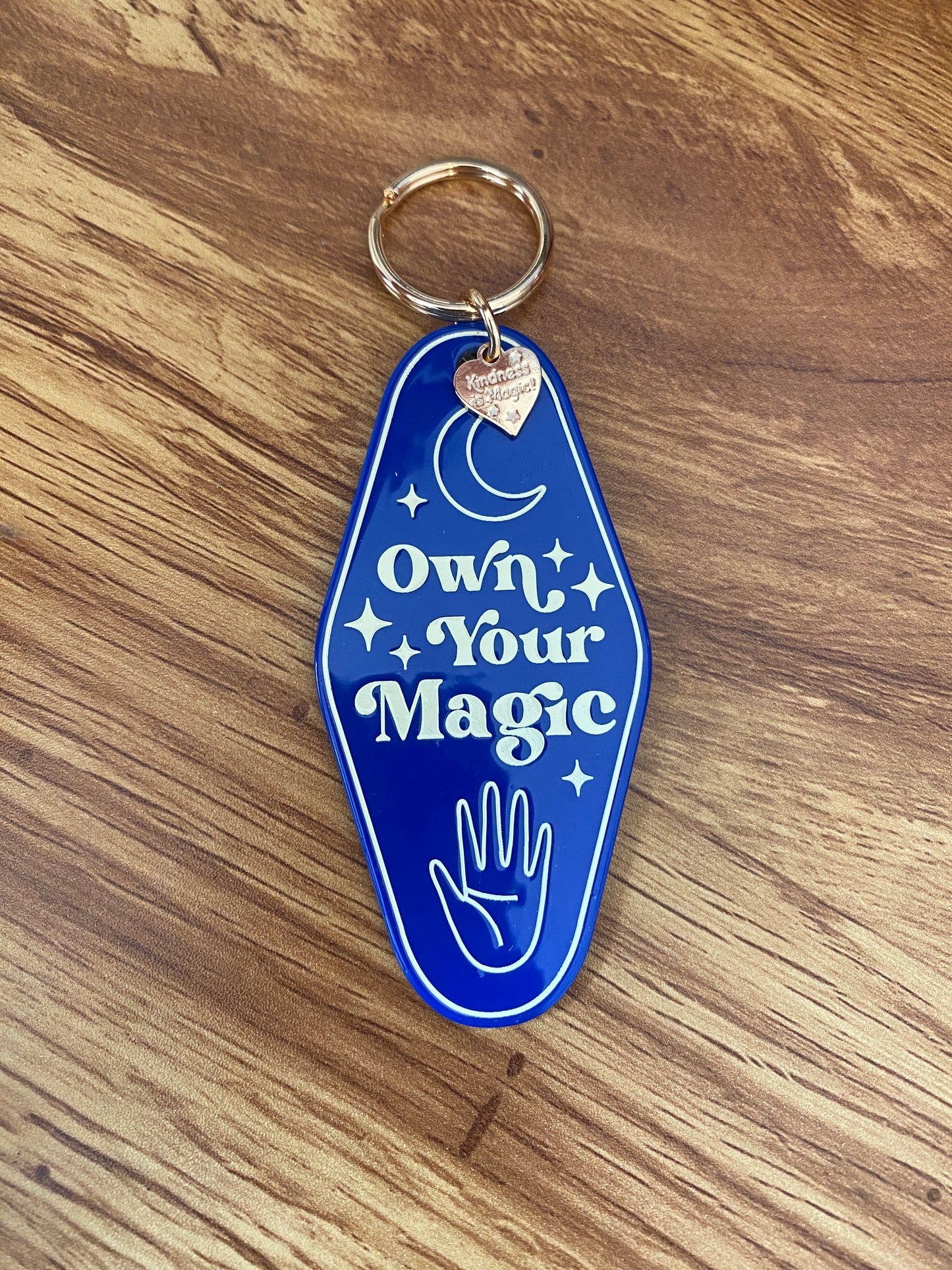 Own Your Magic Motel Keychain