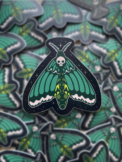 Death Moth Matte Sticker