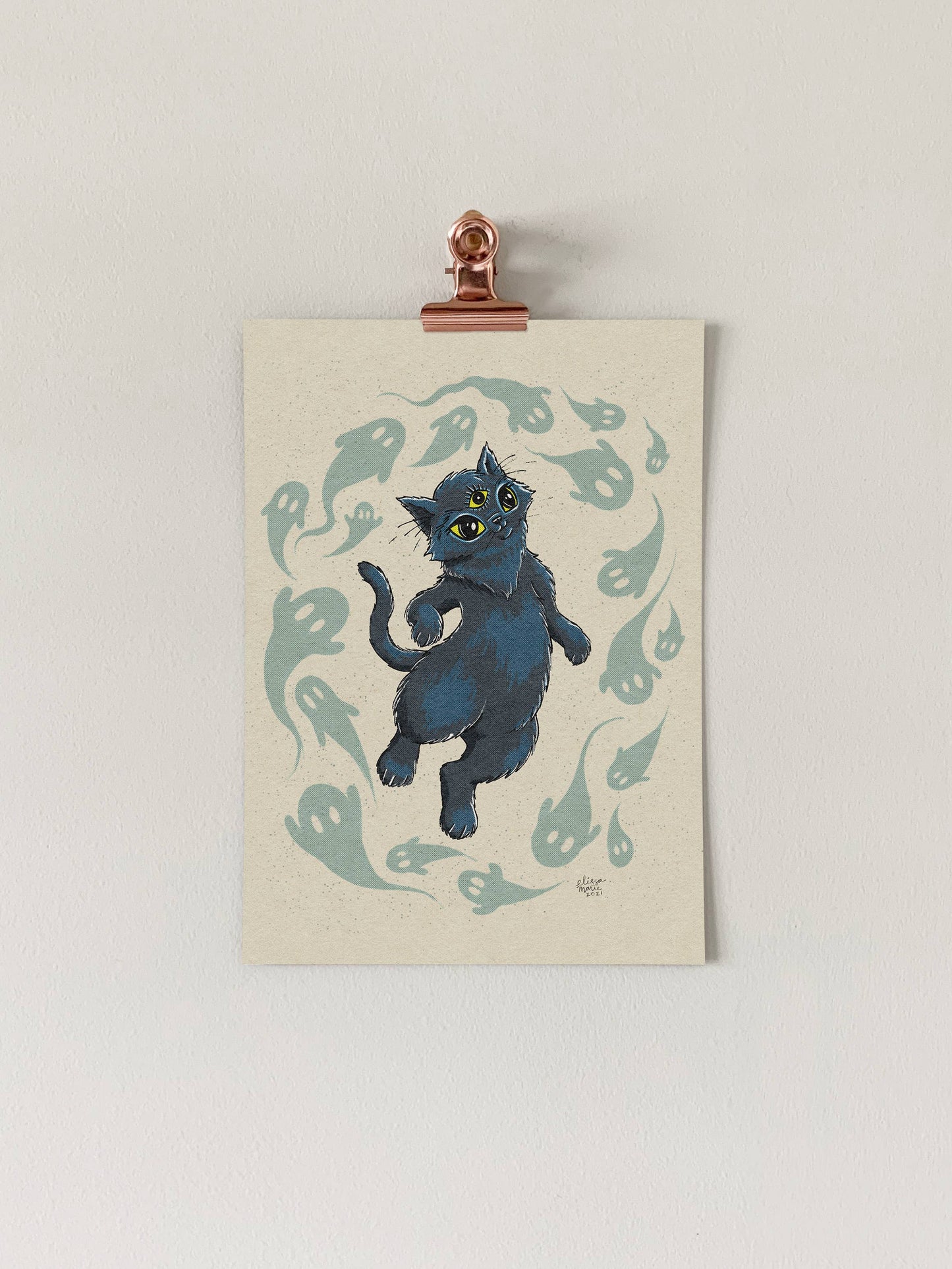 Purranormal Cativity Art Print