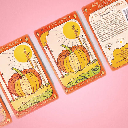 Jack Be Little Pumpkin Tarot Seed Packet